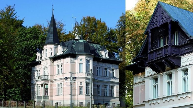 Podnikatel Gustav Geipel si v Aši pořídil honosnou vilu s romantickými prvky
